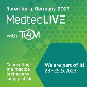 MedtecLIVE with T4M - 23 au 25 mai 2023 - bannière