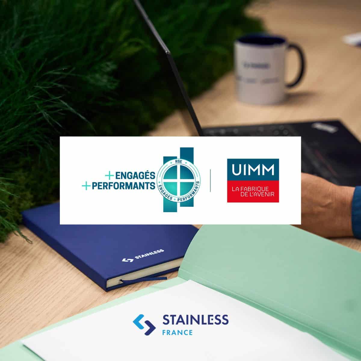 Label RSE UIMM Stainless France