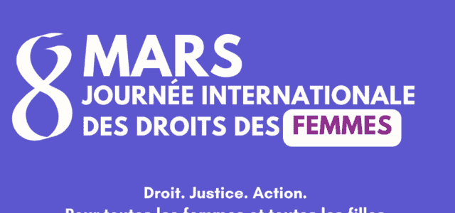 JOURNÉE DROITS DE LA FEMME